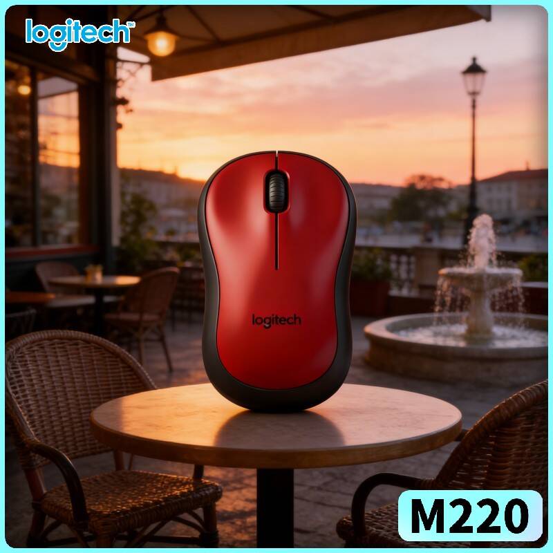 Laptop Accessories Design - Logitech M220 Kablosuz Mouse Sessiz Tıklama