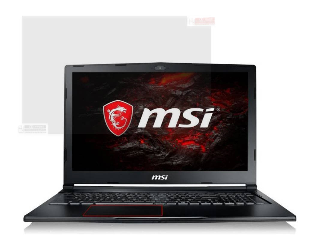 Laptop Accessories Msi - 3 adet/paket şeffaf/mat dizüstü dizüstü bilgisayar