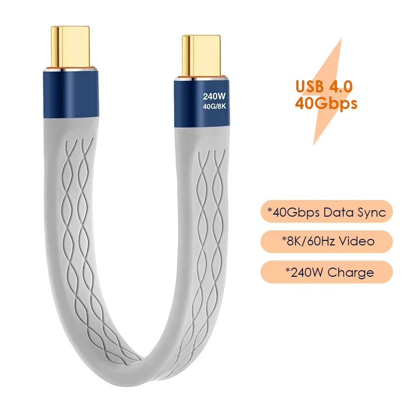 240W USB 4.0 Veri Kablosu Düz  - Laptop Accessories Design incelemesi ve fiyatı