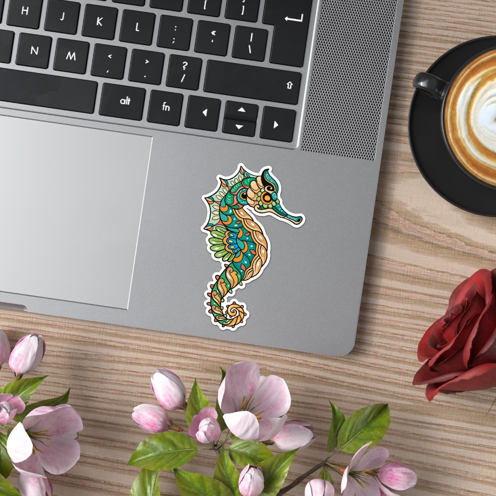 Renkli Denizatı Tasarımı Komik - Laptop Accessories Design incelemesi ve fiyatı