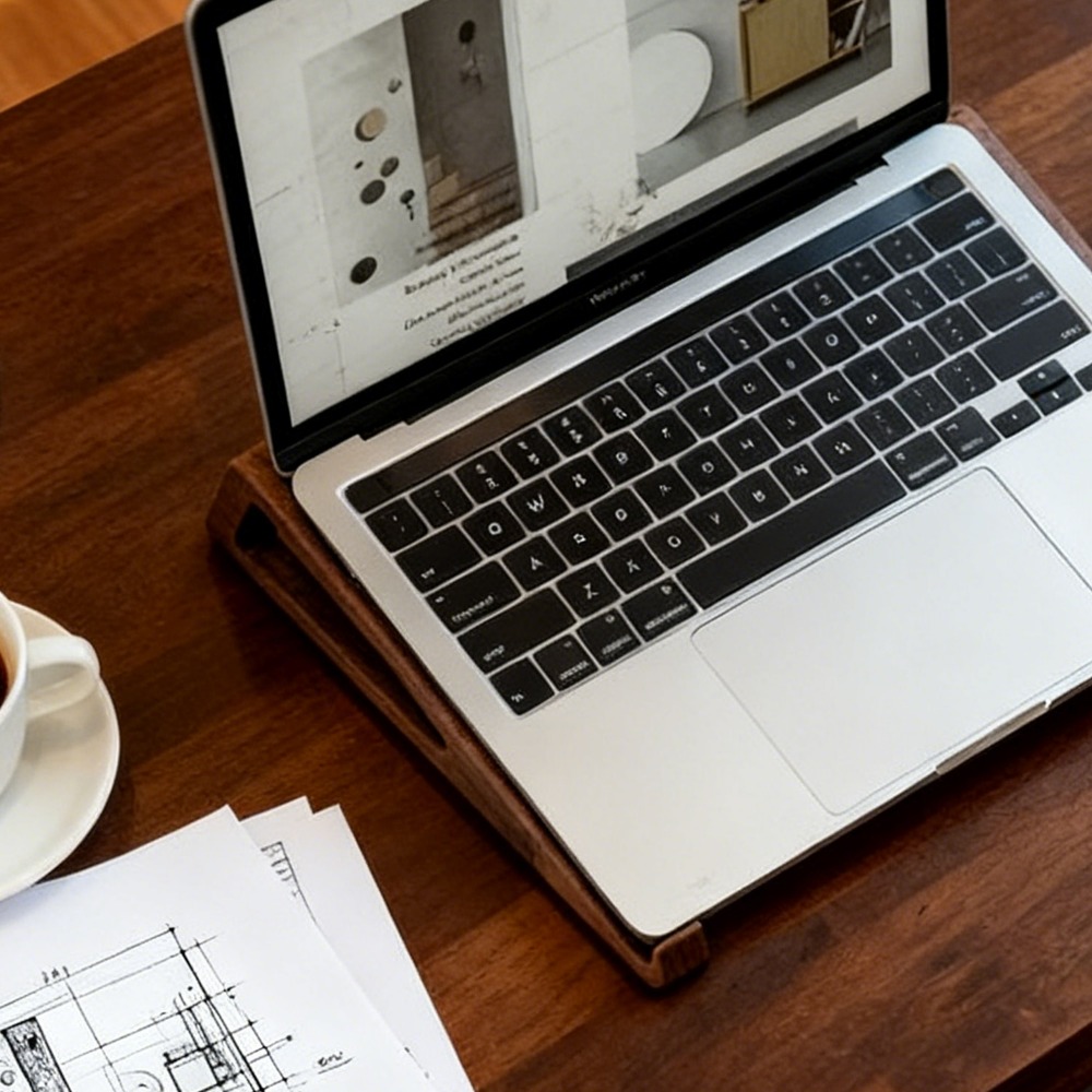 Taşınabilir Katlanabilir Ahşap - Laptop Accessories Design incelemesi ve fiyatı